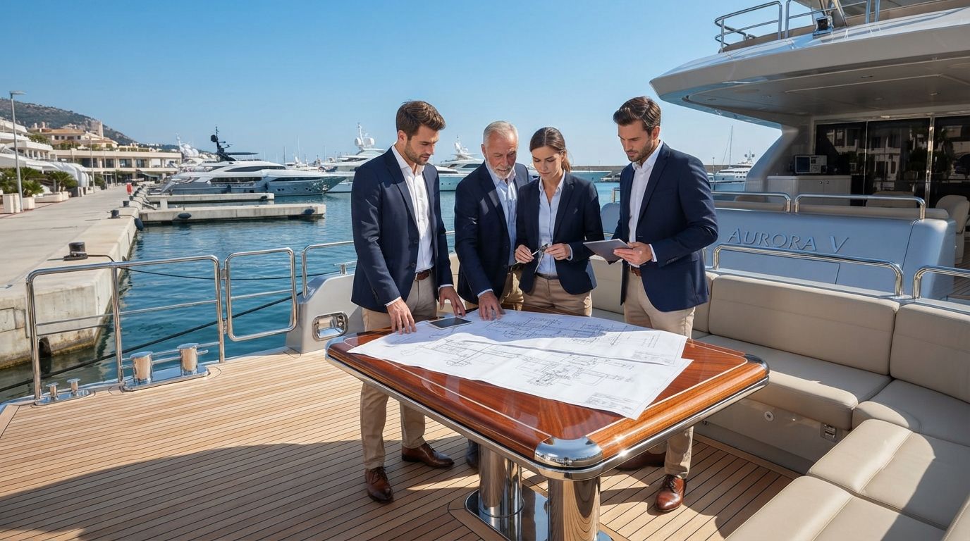 Vista Marine Istanbul workshop and team — specialist marine galley and laundry equipment installation