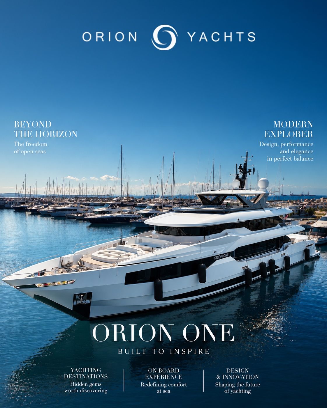Orion One Superyacht — Vista Marine
