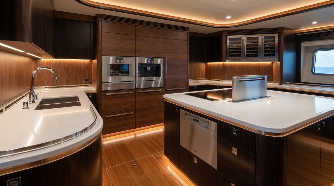 Vista Marine equipment partners — premium brands for superyacht and commercial vessel installations