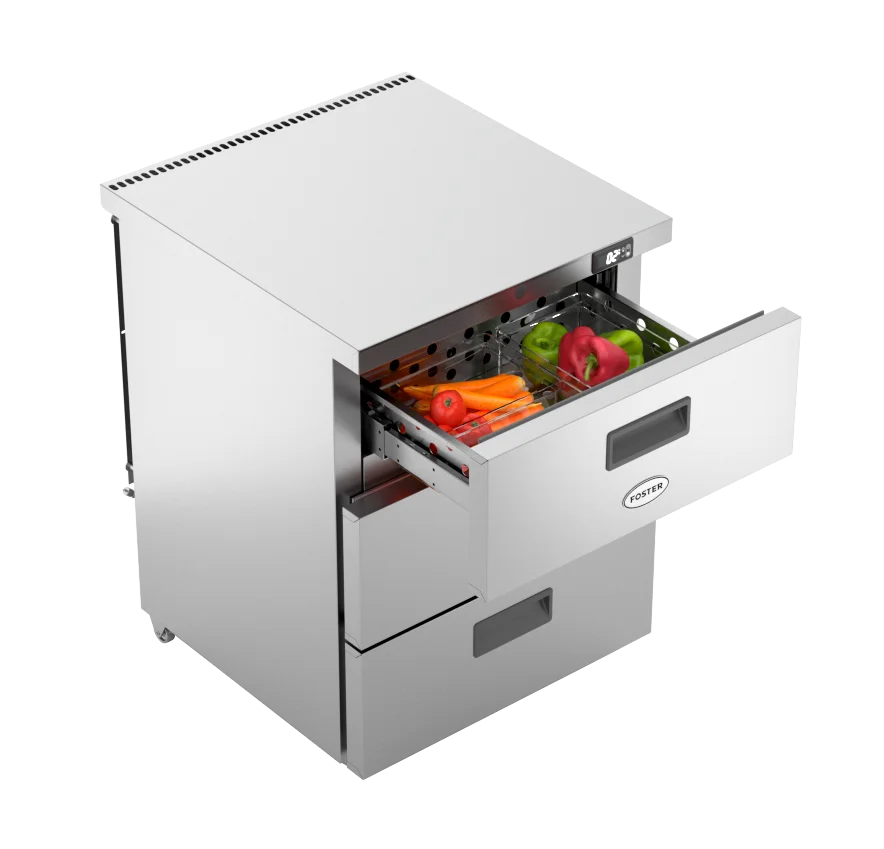 Foster HR150/3D Tezgah Altı Buzdolabı 150 Litre 3 Çekmeceli | A+ Endüstriyel Soğutma 3