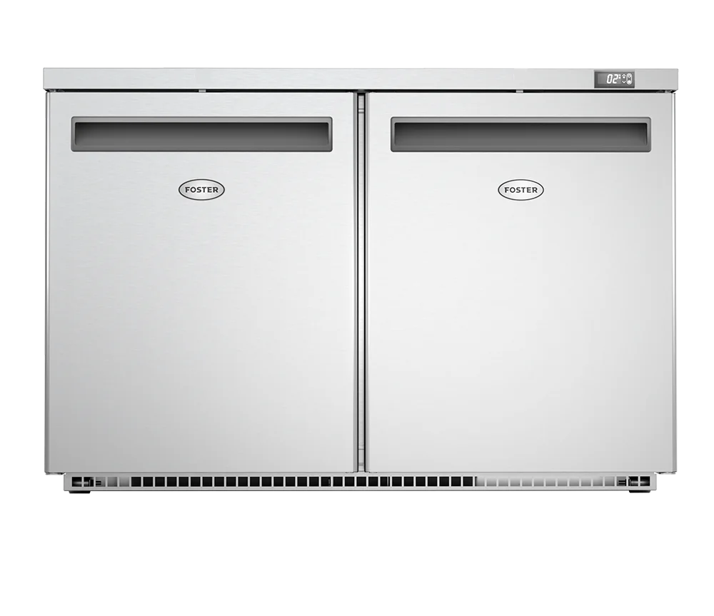 Foster HR360 Tezgah Altı Buzdolabı 360 Litre Çift Kapılı | A R290 Endüstriyel