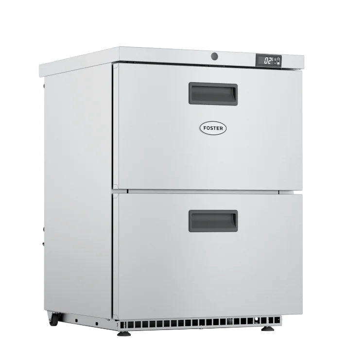Foster HR150/2D Tezgah Altı Buzdolabı 150 Litre 2 Çekmeceli | A+ Endüstriyel Soğutma 2