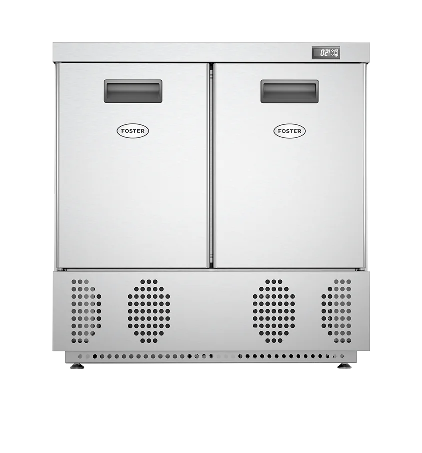 Foster HR240 Tezgah Altı Buzdolabı 240 Litre GN 1/1 Çift Kapılı | A R290 Endüstriyel