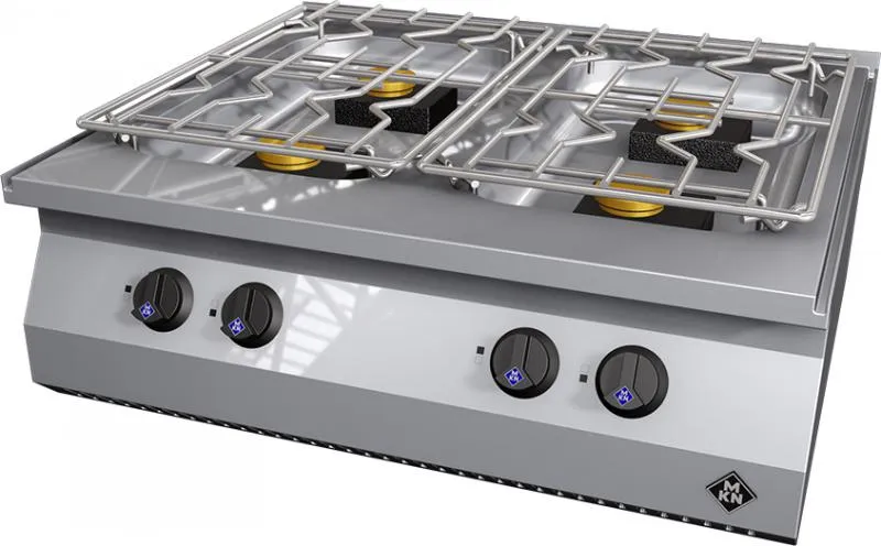 MKN 4 Gözlü Gazlı Ocak 1263402 – 18,2kW Tezgah Üstü
