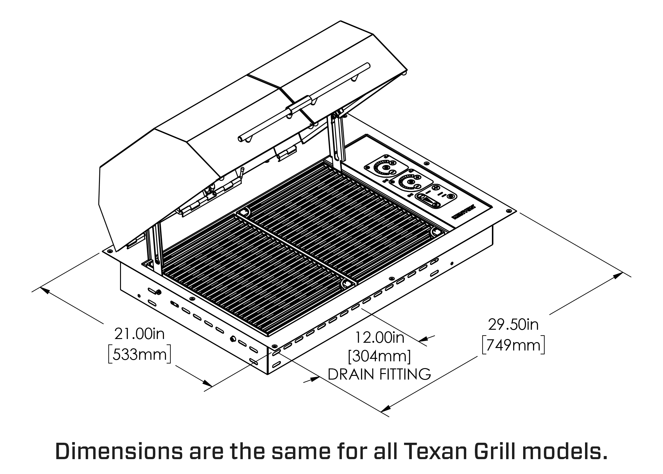 Texan Elektrikli Izgara – IntelliKEN Touch™ ve Tek Parça Kapaklı 6