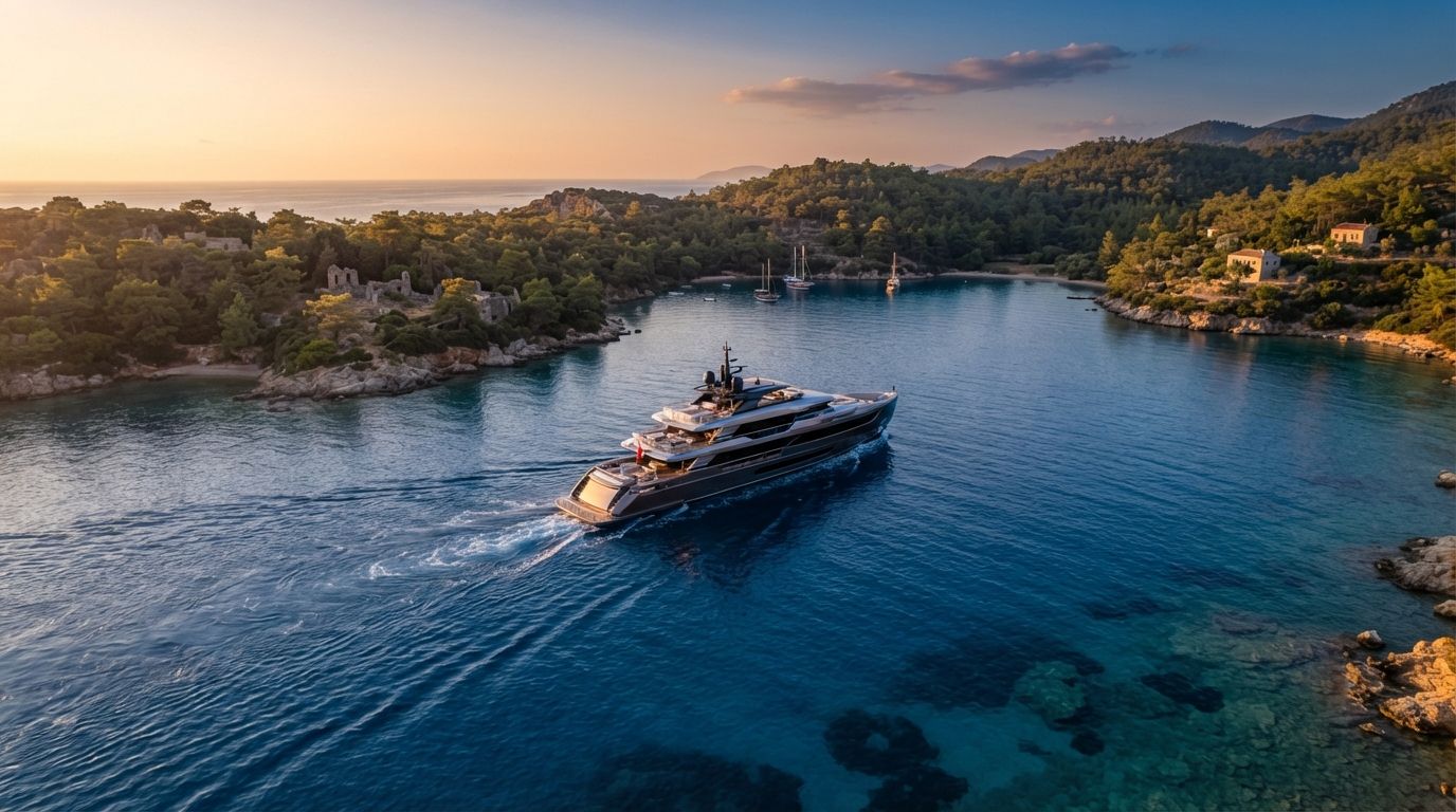 Vista Marine service areas — superyacht and commercial vessel projects at ports and shipyards worldwide