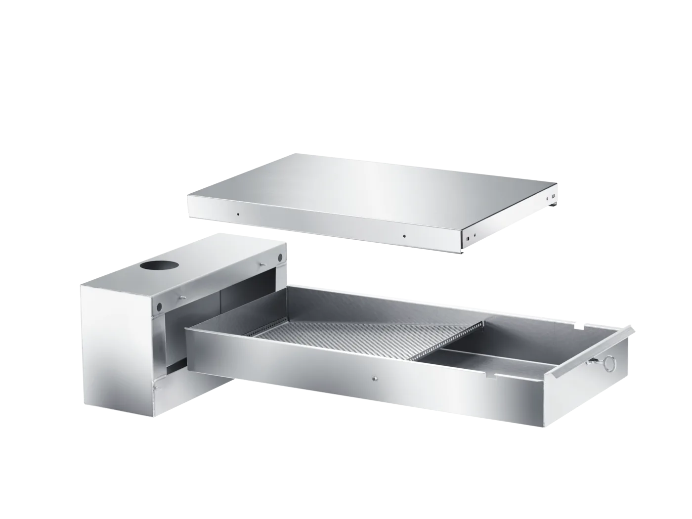 Miele APCL 021 Paslanmaz çelik tiftik filtresi çekmecesi, Renksiz