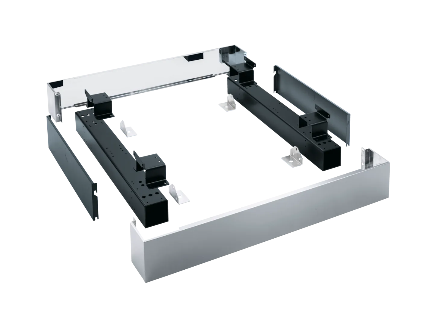 Miele APWM 023 Kapalı baza, 17&nbsp;cm yükseklik, Paslanmaz çelik cihaz ön paneli
