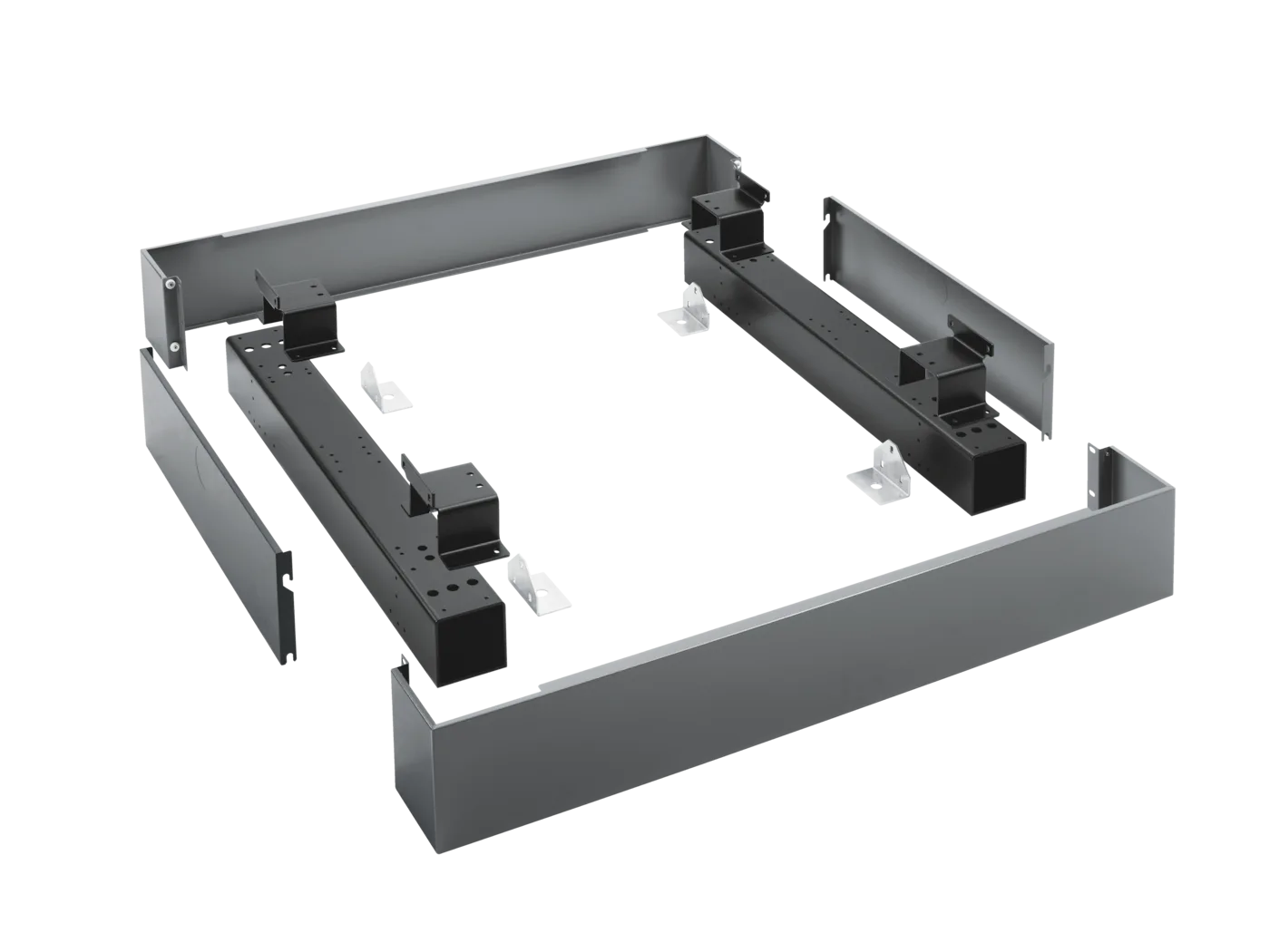 Miele APWM 026 Kapalı baza, 17&nbsp;cm yükseklik, Demir grisi