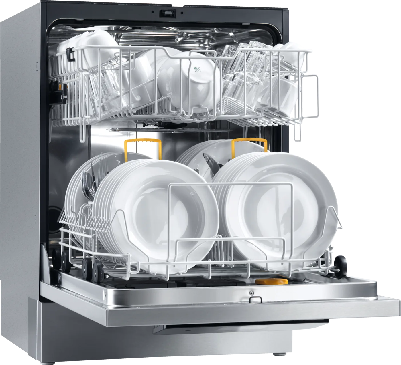 Miele PFD 407 U DOS [WB HygienePlus] Temiz su bağlantılı tezgah altı bulaşık makinesi, Paslanmaz çelik 2